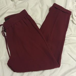Dark red J. Crew pants